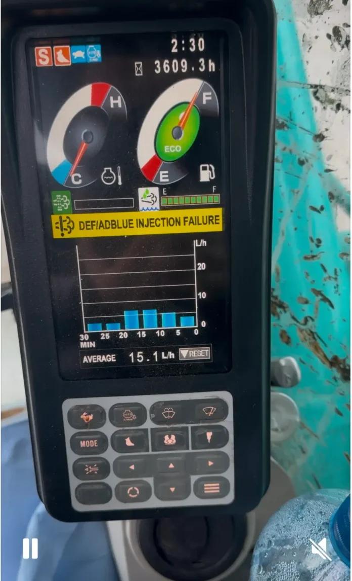 Résolution problème AdBlue Kobelco SK210LC-10